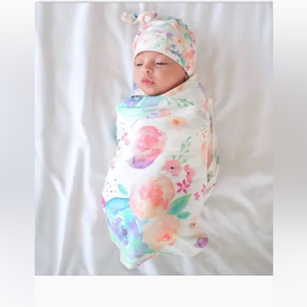 Copper pearl swaddle blankets - Picture 4 of 5